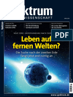 Spektrum Der Wissenschaft Magazin April No 04 2016