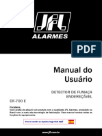 Manual Do Usuário: Detector de Fumaça Endereçável DF-700 E