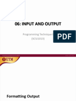 06 Input and Output Stud