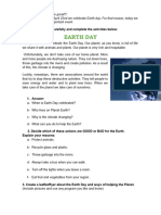 EARTH DAY (3rd Year)