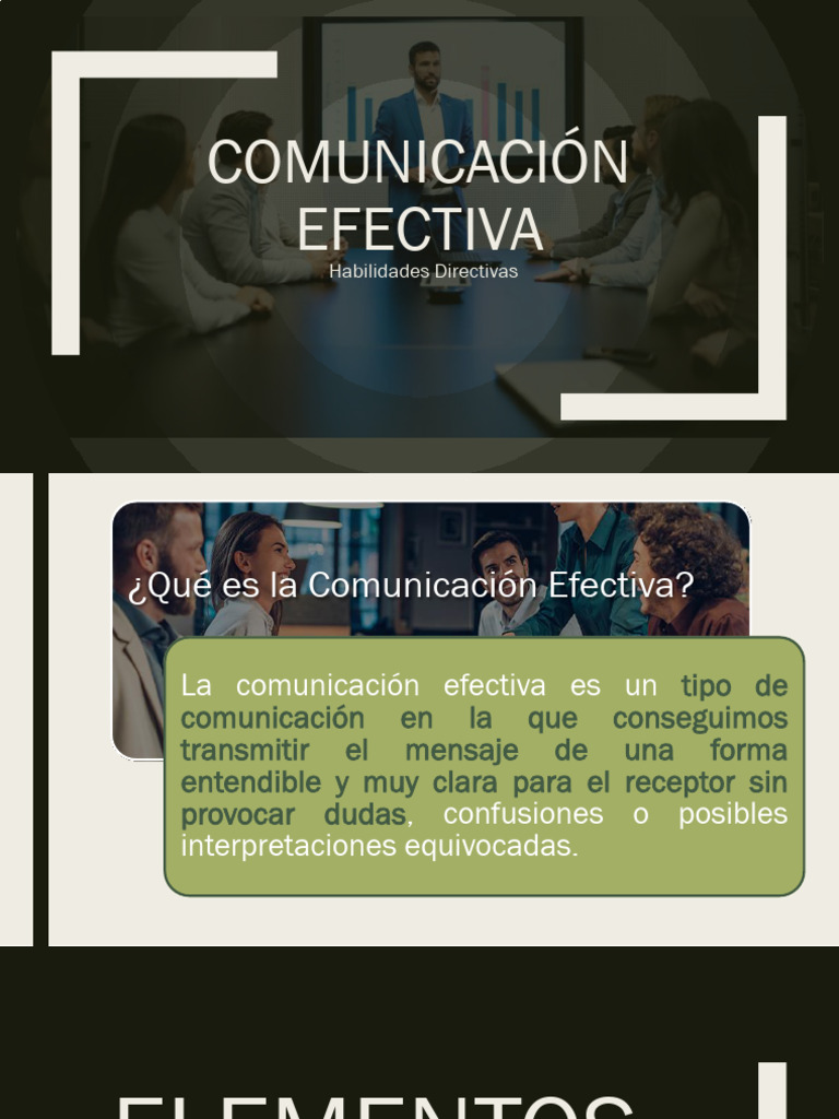 Claves de la Comunicación Efectiva | PDF | Comunicación | Comunicación ...