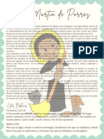 Documento A4 Vertical Notas Bloc de Notas Libreta Escolar Doodle Verde Pastel