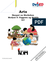 Arts5 Q4 Mod5 Paggawa-Ng-Mobile-Art1