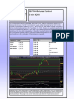 S&P 500 Futures Contract E-Mini 12/11