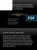 Kelompok 1 Strategi Perusahaan Dan Pemasaran