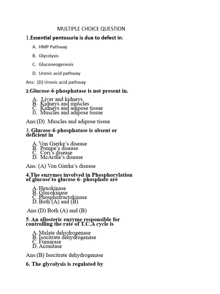 Copy1Multiple Choice Question 2022 PDF Enzyme Natural Products
