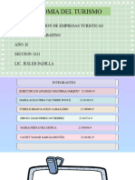 Economia Del Turismo, Mercados