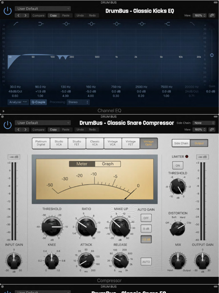 Logic Pro Drum Bus EQ & Comp Settings 02 PDF