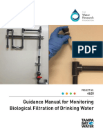 Guidance Manual For Monitoring Biological Filtration of Drinking Water