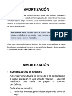 Unidad # 4.1 Amortización y Tabla de Amortización de Préstamos.