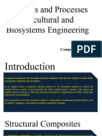 Materials and Processes For Agricultural and Biosystems Engineering