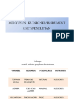 Pertemuan-9 Penyusunan Kuesioner