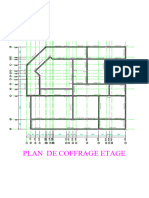 Plan de Coffrage Etage