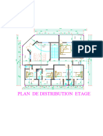 Plan de Distribution Etage
