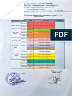 Jadwal Ujian Praktif Akhir Jenjang Kelas 9 TP.2022 - 2023