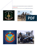 Fuerzas Armadas y Policiales