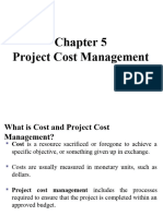 5 Project Cost Management