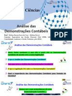 AULA 01 - SEMANA 02 - Introdução A Análise Das Demonstrações