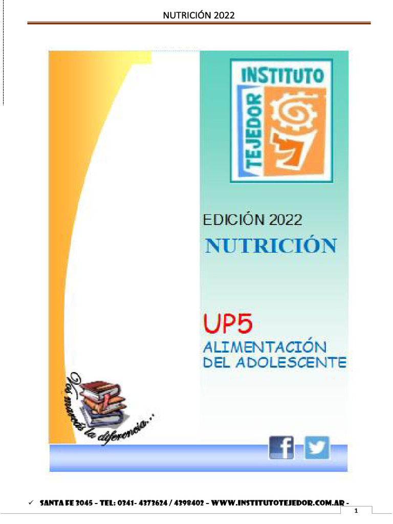 Up5 Nutricin 2022 | PDF | Abdomen | Estómago