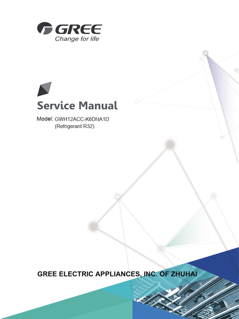 GREE Air Conditioner Service Guide | PDF | Air Conditioning | Pipe ...