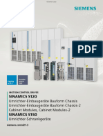 D21 3 08 2022 SINAMICS S120 Bauform Chassis SINAMICS S150 Umrichter - Schrankgeraete