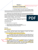 Module 1 Nature of Literature