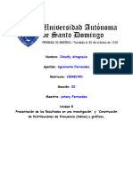 Presentación de Los Resultados en Una Investigación. Unidad 5