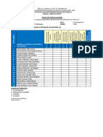 Ficha de Coevaluación Comunicación VI