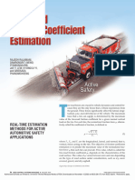 Tire-Road Friction-Coefficient Estimation