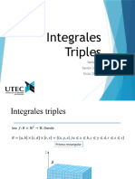 Sesiones 3 y 4 - Integrales Triples
