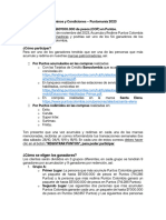 Terminos y Condiciones Mecanica - Puntomania2023