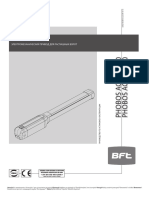 Instrukciya Po Montazhu I Nastrojke Privoda BFT Phobos Ac A25 A50