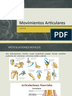 Movimientos articulares