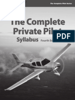 Asa Private Pilot Syllabus