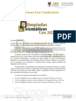 Instrucciones Estudiantes Fase Clasificatoria