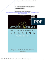 Test Bank Ethics and Issues in Contemporary Nursing 4th Edition Burkhardt