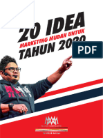 Ebook 20 Idea Marketing Mudah Untuk Tahun 2020