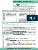 Plan 2do Grado - Bloque 1 Matemáticas (2017-2018)