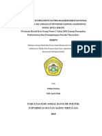 Analisis Kritis Implementasi Program Rehabilitasi Sosial Penanganan Gelandangan Pengemis (Gepeng)