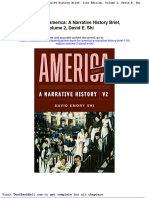 Test Bank For America A Narrative History Brief 11th Edition Volume 2 David e Shi