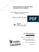 ,, EGAP: Manual de Vocería