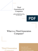 Third Generation of Computers