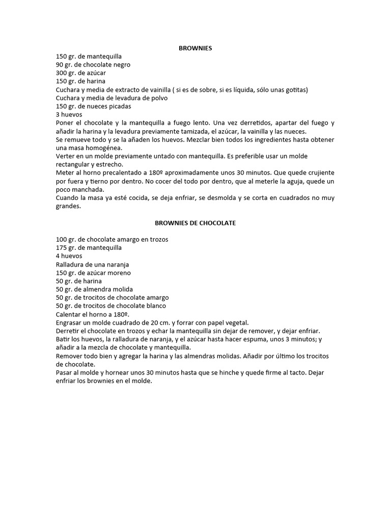 Brownies PDF