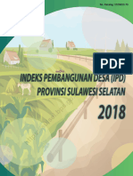Indeks Pembangunan Desa (IPD) Provinsi Sulawesi Selatan 2018