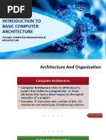 Computer Organization Architecture - Topic 1