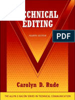 Carolyn D. Rude - Technical Editing-Pearson, Longman (2006)