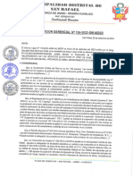 RESOLUCION GERENCIAL N° 156-SUSPENCION DE PLAZO N° 07