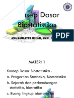 Konsep Dasar Biostatistik 1
