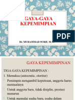 Gaya Kepemimpinan 2023