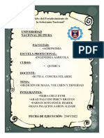 Informe Laboratorio QUIMICA